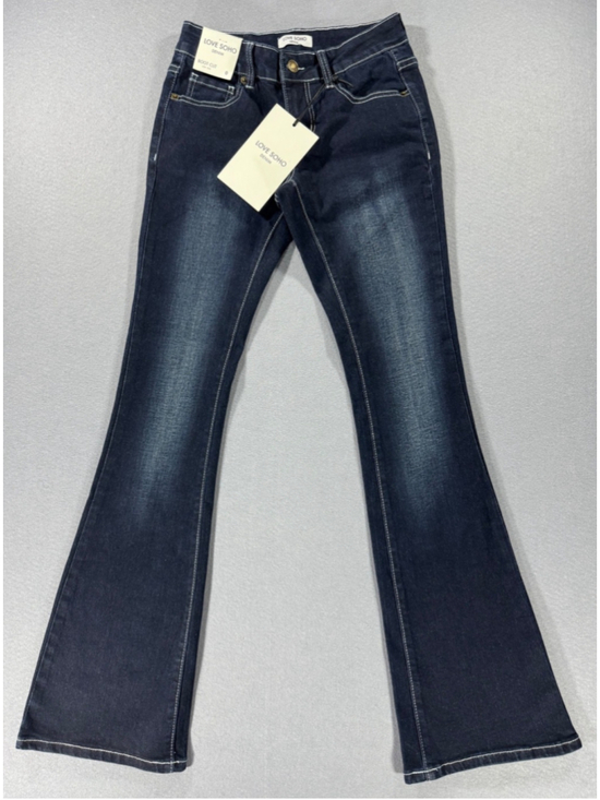 SOHO Denim - Love Soho Denim Low Rise Boot Cut Size 0 Jeans New With Tags